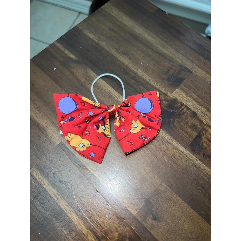Builld-A-Bear Red Party Birthday Bow Tie vintage